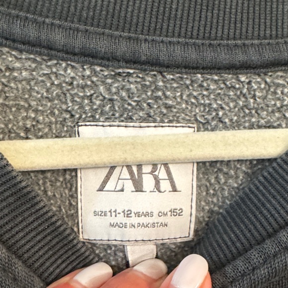 Zara Gray Textured Jacket - Picture 2 of 3